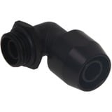 Alphacool 17455 accesorio o pieza de sistema de refrigeración para ordenador Racor, Conexión negro, Racor, Latón, Negro, 1/4", 90°, 27 mm