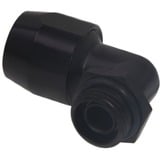 Alphacool 17455 accesorio o pieza de sistema de refrigeración para ordenador Racor, Conexión negro, Racor, Latón, Negro, 1/4", 90°, 27 mm