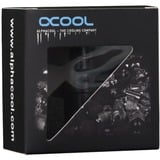 Alphacool 17461 accesorio o pieza de sistema de refrigeración para ordenador Racor, Embrague negro, Racor, Latón, Negro, 1/4", 40 mm, 2,1 cm