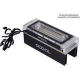 Alphacool 17467 accesorio o pieza de sistema de refrigeración para ordenador Bloque de agua, Refrigeración por agua transparente, Bloque de agua, Acrílico, Transparente, 128 mm, 45 mm, 19 mm