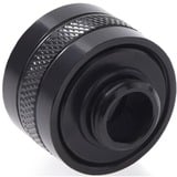 Alphacool 17477 accesorio o pieza de sistema de refrigeración para ordenador Kit de racores, tubos y accesorios, Conexión negro, Kit de racores, tubos y accesorios, Latón, Negro, 1/4", 23 mm, 2,6 cm