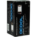Alphacool Cape Corp Coolplex Pro 10 LT, Depósito de expansión transparente/Negro, Polioximetileno (POM), Negro, Transparente, 50 mm, 50 mm, 100 mm