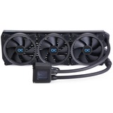 Alphacool Eisbaer Aurora 420 Procesador Sistema de refrigeración líquida todo en uno 12 cm Negro 1 pieza(s), Refrigeración por agua negro, Sistema de refrigeración líquida todo en uno, 12 cm, 71 m³/h, Negro