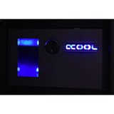 Alphacool Eisfach Accesorios y piezas de sistemas de refrigeración para ordenadores, Depósito de expansión negro, Cristal acrílico, Aluminio, Nylon, Polioximetileno (POM), Negro, 148 mm, 132 mm, 84,5 mm, 1 pieza(s)