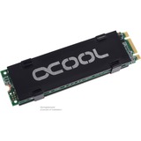 Alphacool HDX - M.2 SSD M01 Conjunto de chips Disipador térmico/Radiador Negro, Cuerpo de refrigeración negro, Disipador térmico/Radiador, Negro