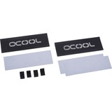 Alphacool HDX - M.2 SSD M01 Conjunto de chips Disipador térmico/Radiador Negro, Refrigeración negro, Disipador térmico/Radiador, Negro