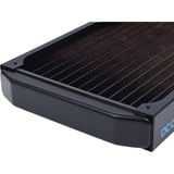 Alphacool NexXxoS ST30 Bloque de radiador negro, Bloque de radiador, Latón, Cobre, Acero, Negro, 1/4", 1,5 bar, 14 cm