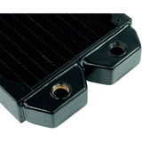Alphacool NexXxoS ST30 Radiador negro, Radiador, Latón, Cobre, Acero, Negro, 12 cm, 124 mm, 157 mm