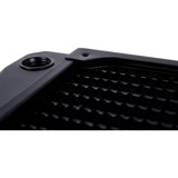 Alphacool NexXxoS ST30 Radiador negro, Radiador, Latón, Cobre, Acero, Negro, 12 cm, 124 mm, 413 mm