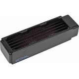 Alphacool NexXxoS XT45 Bloque de radiador negro, Bloque de radiador, Latón, Cobre, Acero, Negro, 61,5 mm, 219 mm, 45 mm