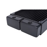 Alphacool NexXxoS XT45 Bloque de radiador negro, Bloque de radiador, Cobre, Acero, Negro, 1/4", 1,5 bar, 14 cm