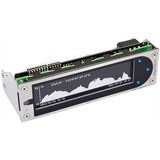 Aquacomputer aquaero 6 XT controlador de velocidad de ventilador LCD Negro, Control del ventilador azul, Negro, LCD, Tocar