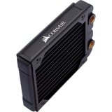 Corsair CX-9030001-WW accesorio o pieza de sistema de refrigeración para ordenador Bloque de radiador negro, Bloque de radiador, Latón, Cobre, Negro, 1/4", 60 °C, 160 mm