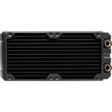 Corsair CX-9030004-WW accesorio o pieza de sistema de refrigeración para ordenador Bloque de radiador negro, Bloque de radiador, Latón, Cobre, Negro, 1/4", 60 °C, 275 mm