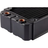 Corsair CX-9030005-WW accesorio o pieza de sistema de refrigeración para ordenador Bloque de radiador negro, Bloque de radiador, Latón, Cobre, Negro, 1/4", 60 °C, 395 mm