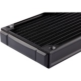 Corsair CX-9031001-WW accesorio o pieza de sistema de refrigeración para ordenador Bloque de radiador negro, Bloque de radiador, Latón, Cobre, Negro, 1/4", 60 °C, 170 mm