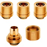 Corsair CX-9051007-WW accesorio o pieza de sistema de refrigeración para ordenador Racor, Conexión dorado, Racor, Latón, Oro, 4 x Compression fittings, Líquido