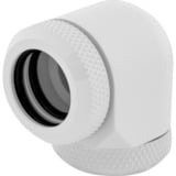 Corsair CX-9052020-WW accesorio o pieza de sistema de refrigeración para ordenador Racor, Conexión blanco, Racor, Latón, Blanco, 1/4", 90°, 1,4 cm