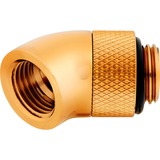 Corsair CX-9055003-WW accesorio o pieza de sistema de refrigeración para ordenador Racor, Conexión dorado, Racor, Latón, Oro, 1/4", 45°, Líquido