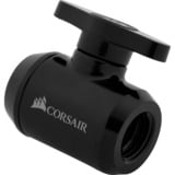 Corsair CX-9055019-WW accesorio o pieza de sistema de refrigeración para ordenador Racor, Válvula negro, Racor, Latón, Negro, 1/4", Líquido