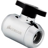 Corsair CX-9055020-WW accesorio o pieza de sistema de refrigeración para ordenador Racor, Válvula cromado, Racor, Latón, Cromo, 1/4", Líquido