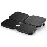 DeepCool Multi Core X6 almohadilla fría 39,6 cm (15.6") 1300 RPM Negro, Refrigerador para portátil negro, 39,6 cm (15.6"), 4 pieza(s), 14 cm, 1,5 cm, 10 cm, 1,5 cm