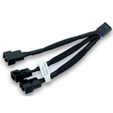 EKWB 3831109867914 cable de alimentación interna, Cable Y negro, Negro
