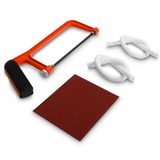 EKWB EK-HD Tube D.I.Y. Kit 10&12mm Tubo Negro, Rojo, Blanco, Kit de herramientas Tubo, Negro, Rojo, Blanco