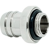 EKWB EK-HFB Abrazadera, Conexión plateado, Abrazadera, EPDM, PVC, Silicona, Níquel, 1/4", Hembra, Hembra