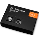 EKWB EK-Quantum Torque 6-Pack HDC 14 - Satin Titanium, Conexión plateado