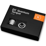 EKWB EK-Quantum Torque 6-Pack STC 10/13 - Satin Titanium, Conexión plateado