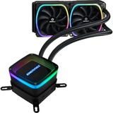 Enermax Aquafusion 240 Procesador Sistema de refrigeración líquida todo en uno Negro, Refrigeración por agua negro, Sistema de refrigeración líquida todo en uno, 79,8 cfm, Negro