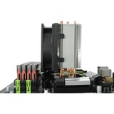 Enermax ETS-N31 sistema de refrigeración para ordenador Procesador Enfriador 9,2 cm Negro, Cobre, Plata, Disipador de CPU Enfriador, 9,2 cm, 2000 RPM, 24,5 dB, 32,8 cfm, 55,72 m³/h