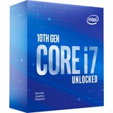 Intel® Core i7-10700KF procesador 3,8 GHz 16 MB Smart Cache Caja Intel® Core™ i7, LGA 1200 (Socket H5), 14 nm, Intel, i7-10700KF, 3,8 GHz