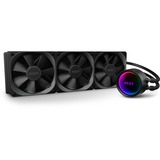 NZXT Kraken X73 Procesador Sistema de refrigeración líquida todo en uno Negro, Refrigeración por agua negro, Sistema de refrigeración líquida todo en uno, 73,11 cfm, Negro