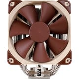 Noctua NH-U12S sistema de refrigeración para ordenador Procesador Enfriador 12 cm Marrón, Acero inoxidable, Disipador de CPU Enfriador, 12 cm, 1500 RPM, 22,4 dB, 93,4 m³/h, Marrón, Acero inoxidable, Minorista