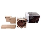 Noctua NH-U12S sistema de refrigeración para ordenador Procesador Enfriador 12 cm Marrón, Acero inoxidable, Disipador de CPU Enfriador, 12 cm, 1500 RPM, 22,4 dB, 93,4 m³/h, Marrón, Acero inoxidable, Minorista