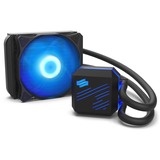 SilentiumPC Navis RGB 120 Procesador Set de refrigeración 12 cm Negro, Refrigeración por agua negro, Set de refrigeración, 12 cm, 800 RPM, 2300 RPM, Negro