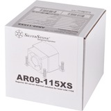 SilverStone AR09-115XS Procesador Enfriador 6 cm, Disipador de CPU Enfriador, 6 cm, 1200 RPM, 5000 RPM, 42,5 dB, 27,9 cfm