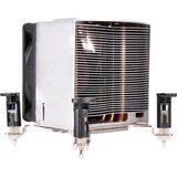 SilverStone AR10-115XP ventilador de PC Procesador Enfriador, Disipador de CPU plateado/Negro, Procesador, Enfriador, LGA 1150 (Zócalo H3), 7 cm, 500 RPM, 4000 RPM
