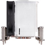 SilverStone AR10-115XS ventilador de PC Procesador Enfriador, Disipador de CPU plateado/Negro, Procesador, Enfriador, LGA 1150 (Zócalo H3), 7 cm, 500 RPM, 4000 RPM