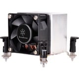 SilverStone SST-AR09-115XP sistema de refrigeración para ordenador Procesador Enfriador 6 cm, Disipador de CPU Enfriador, 6 cm, 1200 RPM, 5000 RPM, 42,5 dB, 27,9 cfm