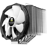 Thermalright Le Grand Macho RT Procesador Enfriador 14 cm Negro, Blanco, Disipador de CPU Enfriador, 14 cm, 300 RPM, 1300 RPM, 20 dB, 125 m³/h