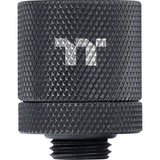 Thermaltake CL-W185-CU00BL-A accesorio o pieza de sistema de refrigeración para ordenador Tubo, Conexión negro, Tubo, Cobre, Negro, Transparente, 1/4", EAC, CE, 31,4 mm