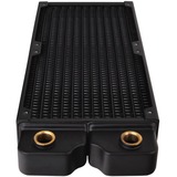Thermaltake CL-W236-CU00BL-A accesorio o pieza de sistema de refrigeración para ordenador Bloque de radiador negro, Bloque de radiador, Cobre, Negro, 1/4", 119 mm, 285,4 mm