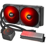 Thermaltake Floe RC240 Sistema de refrigeración líquida todo en uno Negro, Refrigeración por agua negro, Sistema de refrigeración líquida todo en uno, 59,28 cfm, Negro