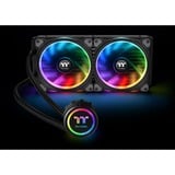 Thermaltake Floe Riing RGB 280 TT Carcasa del ordenador Sistema de refrigeración líquida todo en uno 14 cm Negro, Refrigeración por agua negro, Sistema de refrigeración líquida todo en uno, 14 cm, 500 RPM, 1400 RPM, 27,2 dB, 63,19 cfm