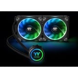 Thermaltake Floe Riing RGB 280 TT Carcasa del ordenador Sistema de refrigeración líquida todo en uno 14 cm Negro, Refrigeración por agua negro, Sistema de refrigeración líquida todo en uno, 14 cm, 500 RPM, 1400 RPM, 27,2 dB, 63,19 cfm