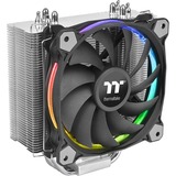 Thermaltake Riing Silent 12 RGB Sync Edition Procesador Enfriador 12 cm Negro, Metálico, Disipador de CPU negro, Enfriador, 12 cm, 300 RPM, 1500 RPM, 22 dB, 53 cfm