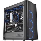 Thermaltake Riing Silent 12 RGB Sync Edition Procesador Enfriador 12 cm Negro, Metálico, Disipador de CPU negro, Enfriador, 12 cm, 300 RPM, 1500 RPM, 22 dB, 53 cfm